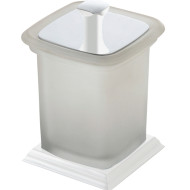 Косметический контейнер Art&Max Zoe AM-G-6831DX-Bi с крышкой Белый