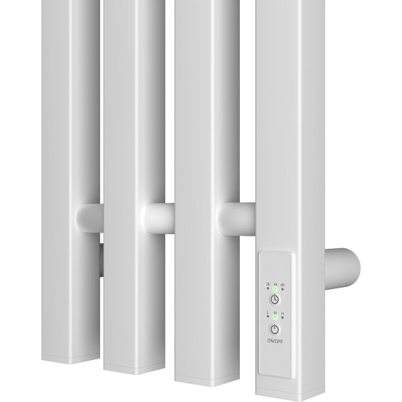 Электрический полотенцесушитель Point Гермес PN13832W П3 180x1200 диммер справа Белый Электрический полотенцесушитель Point Гермес PN13832W П3 180x1200 диммер справа Белый