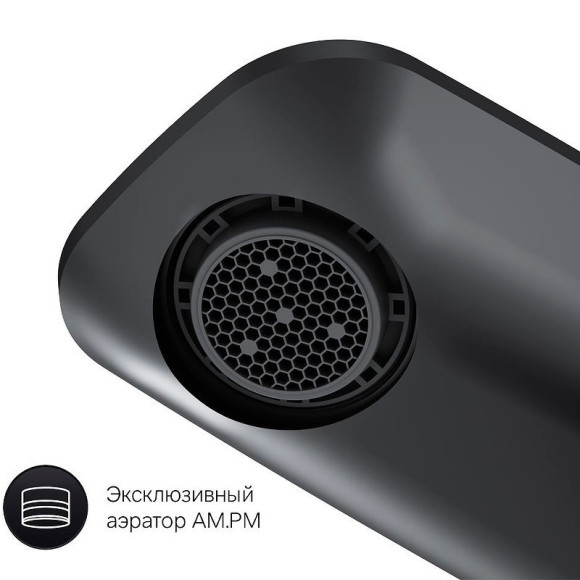 Смеситель для раковины AM.PM Inspire V2.0 F50A02322 Черный матовый Смеситель для раковины AM.PM Inspire V2.0 F50A02322 Черный матовый