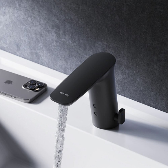 Смеситель для раковины AM.PM Inspire V2.0 F50A02322 Черный матовый Смеситель для раковины AM.PM Inspire V2.0 F50A02322 Черный матовый