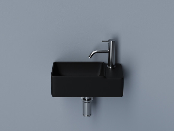Раковина Ceramicanova Element 40 CN5045MB Черная матовая Раковина Ceramicanova Element 40 CN5045MB Черная матовая