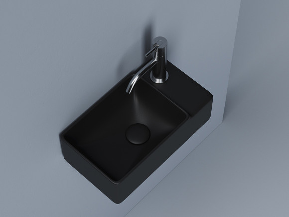 Раковина Ceramicanova Element 40 CN5045MB Черная матовая Раковина Ceramicanova Element 40 CN5045MB Черная матовая