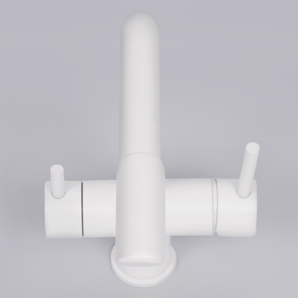 Смеситель для кухни WasserKRAFT A8357 Белый матовый