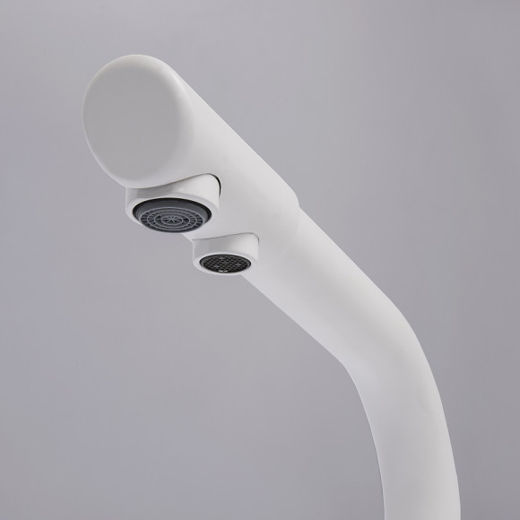 Смеситель для кухни WasserKRAFT A8357 Белый матовый