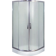 Душевой уголок Esbano ESR-8005 80х80 ESUGR8005 профиль Хром стекло рифленое