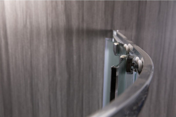 Душевой уголок Esbano ESR-8005 80х80 ESUGR8005 профиль Хром стекло рифленое