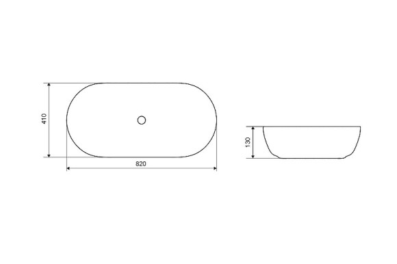 Раковина-чаша Excellent Jima 82 CEAC.2001.820.WH Белая