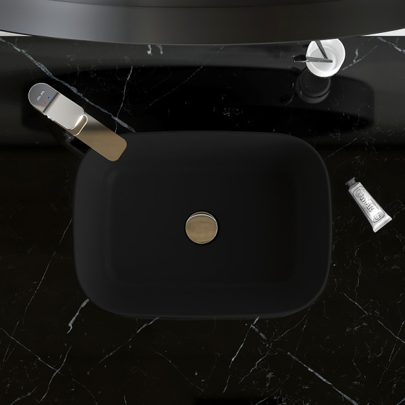 Раковина-чаша AM.PM Func 46 M8FWCC10450BM Черная матовая