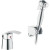 Гигиенический душ со смесителем Haiba HB1221-2 Хром