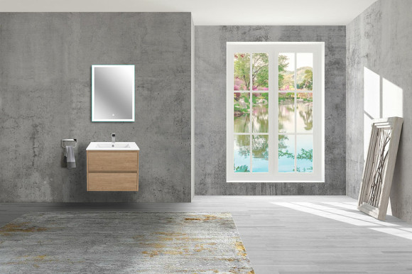 Тумба под раковину Vincea Gio 60 VMC-2G600NO подвесная N.Oak Тумба под раковину Vincea Gio 60 VMC-2G600NO подвесная N.Oak