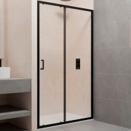 Душевая дверь RGW Passage PA-14 B 170 41081417-14 профиль Черный стекло прозрачное