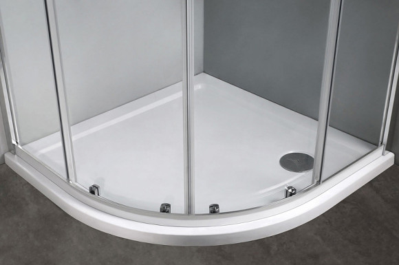 Душевой уголок Vincea Scala 90х90 VSQ-2SC900CL профиль Хром стекло прозрачное