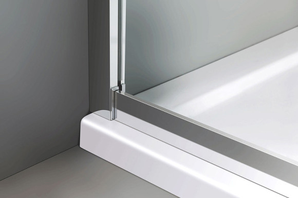 Душевой уголок Vincea Scala 90х90 VSQ-2SC900CL профиль Хром стекло прозрачное