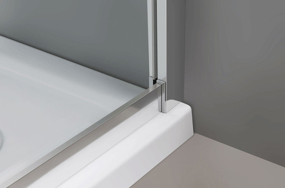 Душевой уголок Vincea Scala 90х90 VSQ-2SC900CL профиль Хром стекло прозрачное