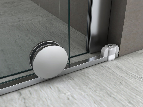 Душевая перегородка Abber Komfort 120 AG09120 профиль Хром стекло прозрачное Душевая перегородка Abber Komfort 120 AG09120 профиль Хром стекло прозрачное