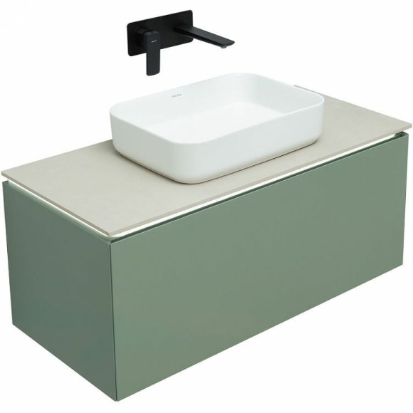 Тумба под раковину Allen Brau Infinity 100 1.21004.CGM подвесная Олива матовая Тумба под раковину Allen Brau Infinity 100 1.21004.CGM подвесная Олива матовая