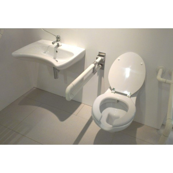 Унитаз Creavit BD320-11CB00E-0000 подвесной для инвалидов Белый без сиденья Унитаз Creavit BD320-11CB00E-0000 подвесной для инвалидов Белый без сиденья