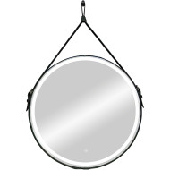 Зеркало Континент Millenium D 800 ЗЛП1798 с подсветкой Черное с сенсорным выключателем