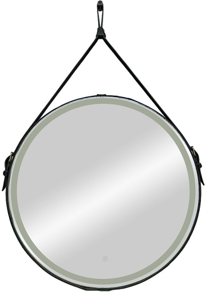 Зеркало Континент Millenium D 800 ЗЛП1798 с подсветкой Черное с сенсорным выключателем