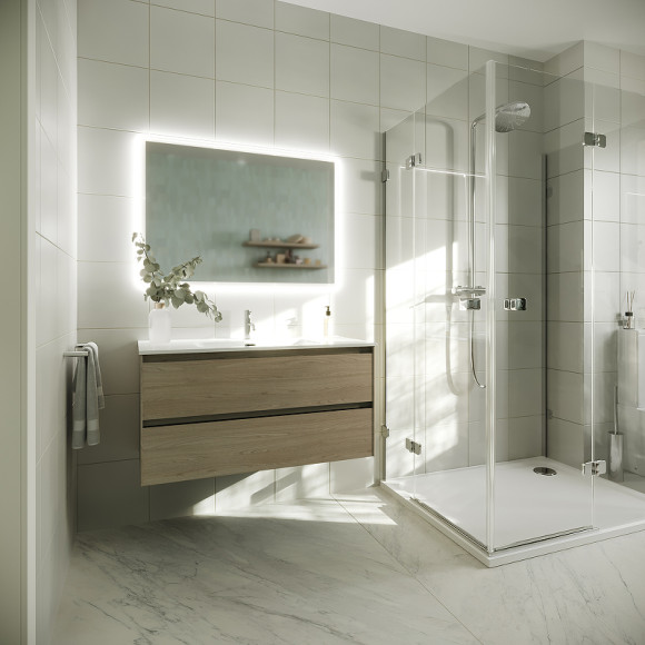 Тумба под раковину Sancos Cento 100 CN100KE подвесная Карпатская ель Тумба под раковину Sancos Cento 100 CN100KE подвесная Карпатская ель