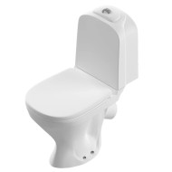 Унитаз-компакт Sanita Luxe Classic Luxe SL ТМ WC.CC/Classic/2-TM/WHT.G/S1 с бачком и сиденьем Микролифт