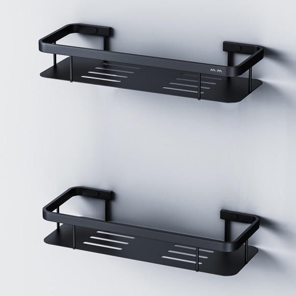 Комплект душевого уголка с душевой системой и аксессуарами AM.PM Gem S 120x90 WK93ES профиль Черный матовый стекло прозрачное Комплект душевого уголка с душевой системой и аксессуарами AM.PM Gem S 120x90 WK93ES профиль Черный матовый стекло прозрачное