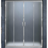 Душевая дверь Vincea Alpha 170 VDS-3AL2170MT профиль Хром стекло текстурное