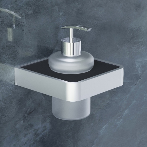 Дозатор для жидкого мыла Damixa Jupiter DA7736900 Черный Хром Дозатор для жидкого мыла Damixa Jupiter DA7736900 Черный Хром