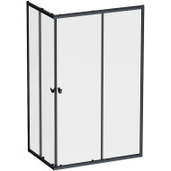 Душевой уголок AM.PM Sunny 120х80 W87G-403-12080-BT профиль Черный матовый стекло прозрачное Душевой уголок AM.PM Sunny 120х80 W87G-403-12080-BT профиль Черный матовый стекло прозрачное
