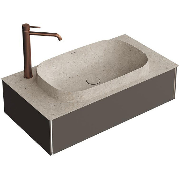 Тумба под раковину Kerama Marazzi Magica 90 MA.90.1\EGR.M подвесная Вечерний серый матовый Тумба под раковину Kerama Marazzi Magica 90 MA.90.1\EGR.M подвесная Вечерний серый матовый