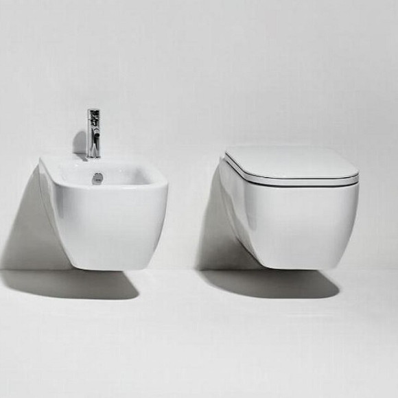 Унитаз Simas Henges HE18bi подвесной Белый без сиденья