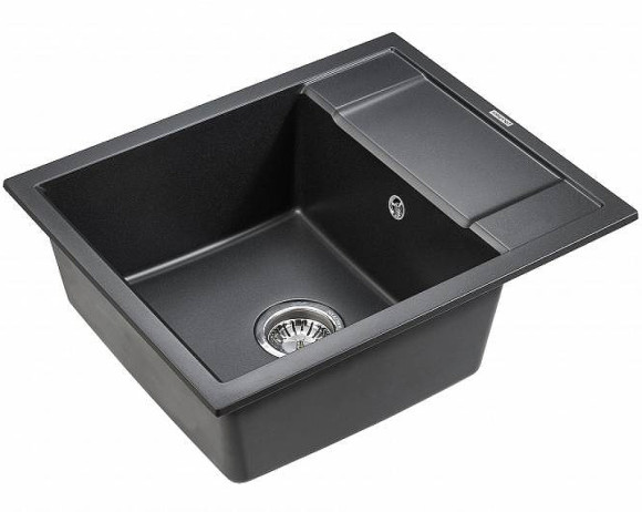 Кухонная мойка Paulmark Flugen 50-600 PM216050-BL Черная
