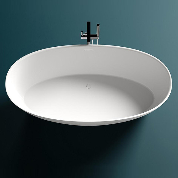 Ванна из литьевого мрамора Salini Alda Nuova 170х80 101912G Белая глянцевая Ванна из литьевого мрамора Salini Alda Nuova 170х80 101912G Белая глянцевая