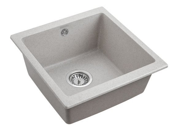 Кухонная мойка Paulmark Gera 50 PM104546-GR Серая Кухонная мойка Paulmark Gera 50 PM104546-GR Серая