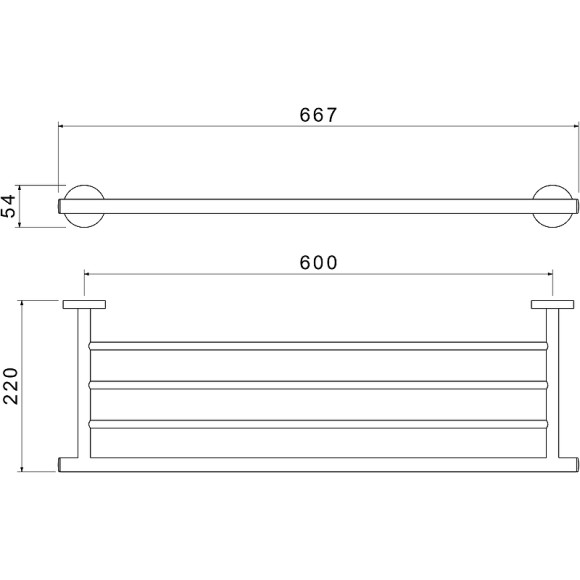 Полка для полотенец Aquatek Оберон AQ4222MB Черная матовая Полка для полотенец Aquatek Оберон AQ4222MB Черная матовая