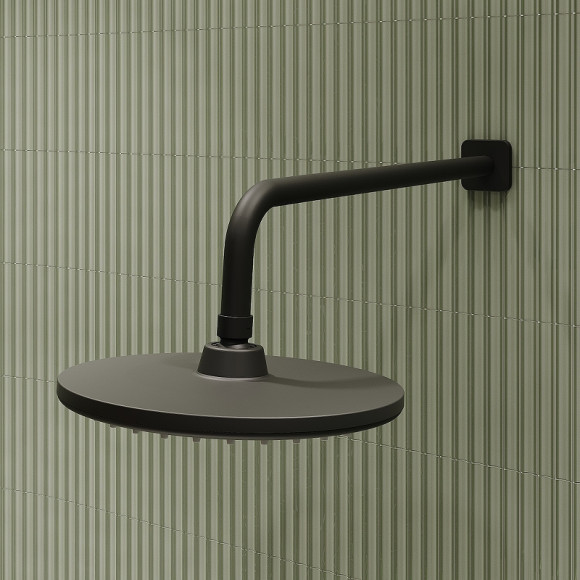 Душевая система Iddis Ray RAYBL02i67 Черная матовая