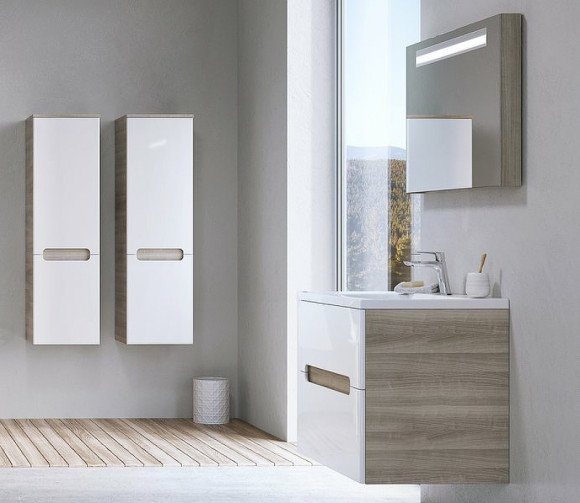 Зеркало Ravak Classic 70 X000000954 с подсветкой Капучино