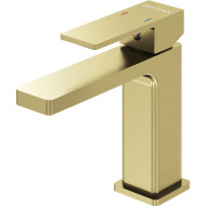 Смеситель для раковины Grossman Style 510.K35.05.320 Золото брашированное