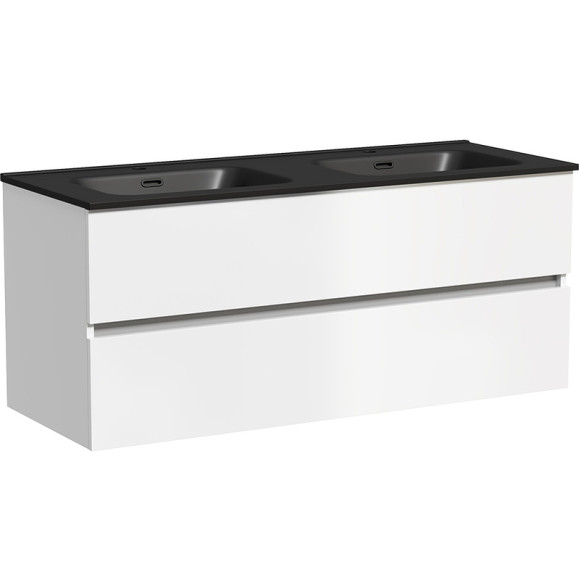 Тумба под раковину Sancos Urban 120 UR120-2W подвесная Белый глянец Тумба под раковину Sancos Urban 120 UR120-2W подвесная Белый глянец