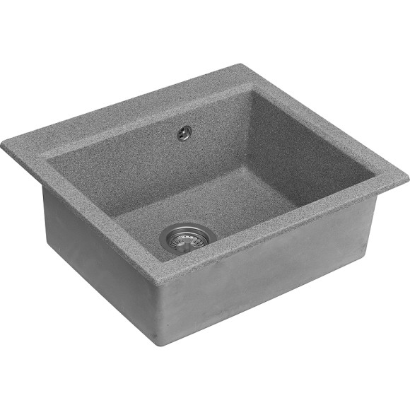 Кухонная мойка Aquaton Линеа 58 1A733032LW230 Серая