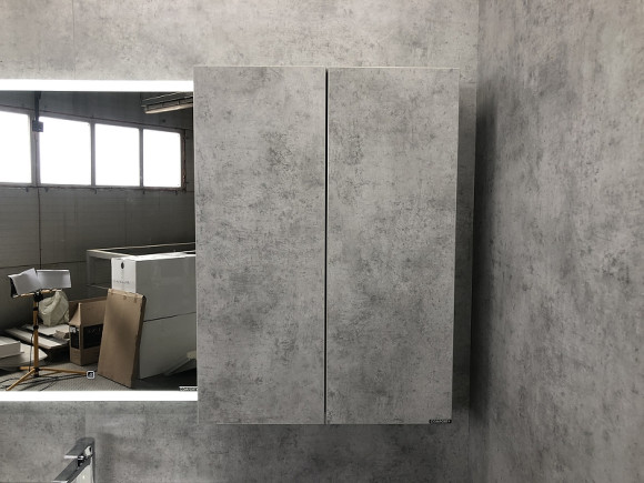 Подвесной шкаф Comforty Осло 60 00-00000837 Бетон светлый Подвесной шкаф Comforty Осло 60 00-00000837 Бетон светлый