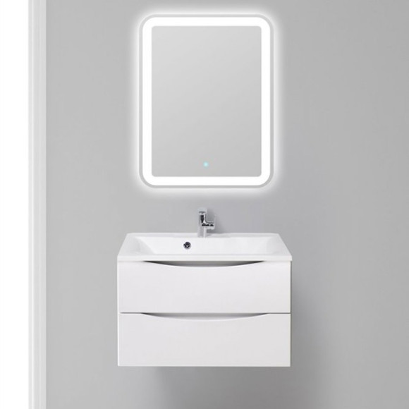 Тумба под раковину BelBagno Marino 75 MARINO-750-2C-SO-BO-P подвесная Bianco Opaco