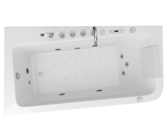 Акриловая ванна Grossman GR-17095L 170х95 с гидромассажем Акриловая ванна Grossman GR-17095L 170х95 с гидромассажем