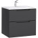 Тумба под раковину Jorno Slide 65 Sli.01.65/P/A подвесная Антрацит Тумба под раковину Jorno Slide 65 Sli.01.65/P/A подвесная Антрацит