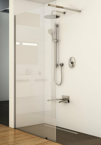 Душевая перегородка Ravak Walk-In Wall 130 GW9WJ0C00Z1 профиль Хром стекло Transparent Душевая перегородка Ravak Walk-In Wall 130 GW9WJ0C00Z1 профиль Хром стекло Transparent
