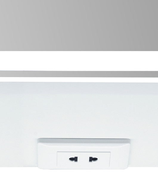 Зеркальный шкаф Континент Elliott LED 100 МВК031 с подсветкой Белый Зеркальный шкаф Континент Elliott LED 100 МВК031 с подсветкой Белый