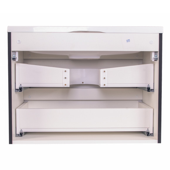 Тумба под раковину Style Line Бергамо 70 СС-00002321 подвесная Черная антискрейч Тумба под раковину Style Line Бергамо 70 СС-00002321 подвесная Черная антискрейч