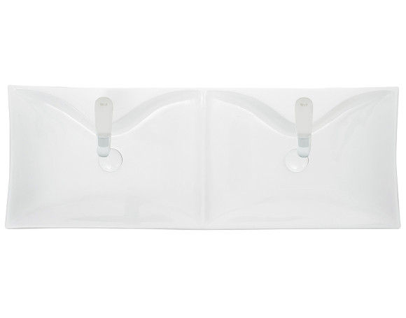 Раковина WeltWasser Elbach 2216 112 10000004587 двойная Белый глянец