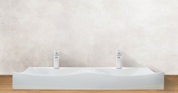 Раковина WeltWasser Elbach 2216 112 10000004587 двойная Белый глянец