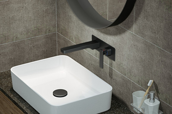 Смеситель для раковины Timo Torne 4371/03SM Черный